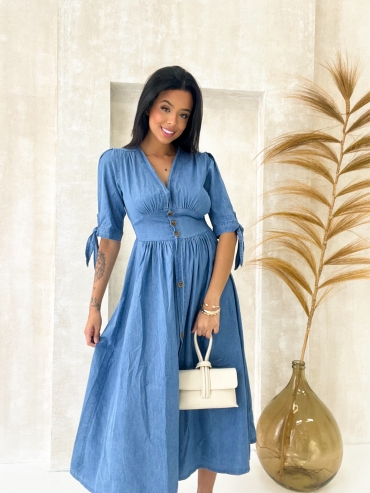 Sukienka midi jeans Sillo