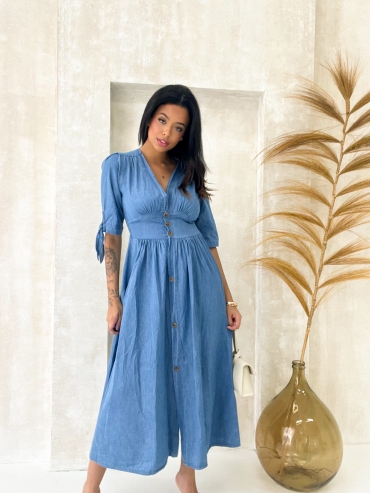Sukienka midi jeans Sillo