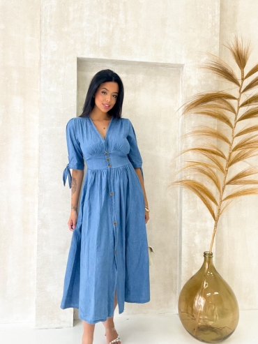 Sukienka midi jeans Sillo