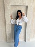 Spodnie wide leg jeans