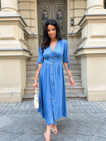 Sukienka midi jeans Sillo