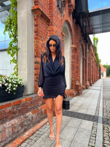 Body koszulowe w czarne Dorine
