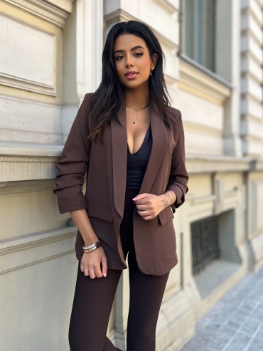 Marynarka czekolada Samantha