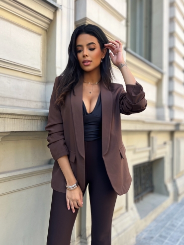 Marynarka czekolada Samantha