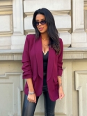 Marynarka burgund Samantha
