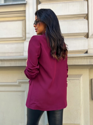 Marynarka burgund Samantha