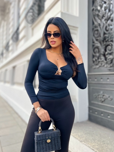 Bluzka czarna Muse