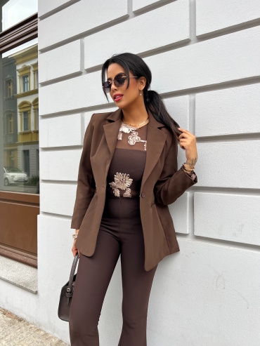 Marynarka czekolada Diana