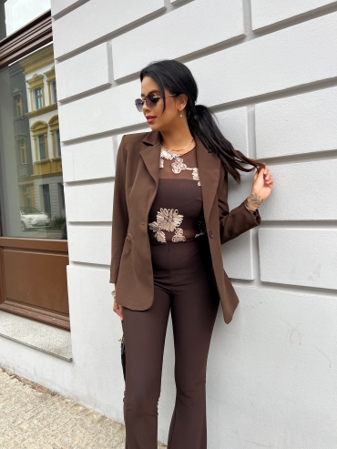 Marynarka czekolada Diana