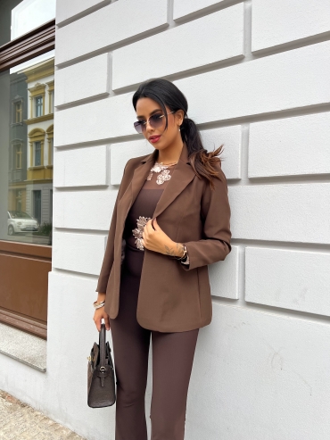 Marynarka czekolada Diana
