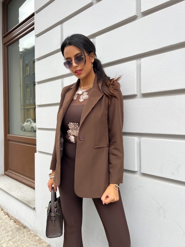 Marynarka czekolada Diana