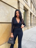 Body koronkowe czarne Ramona
