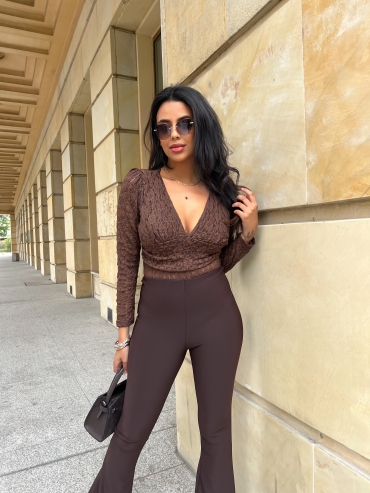 Body koronkowe czekolada Ramona